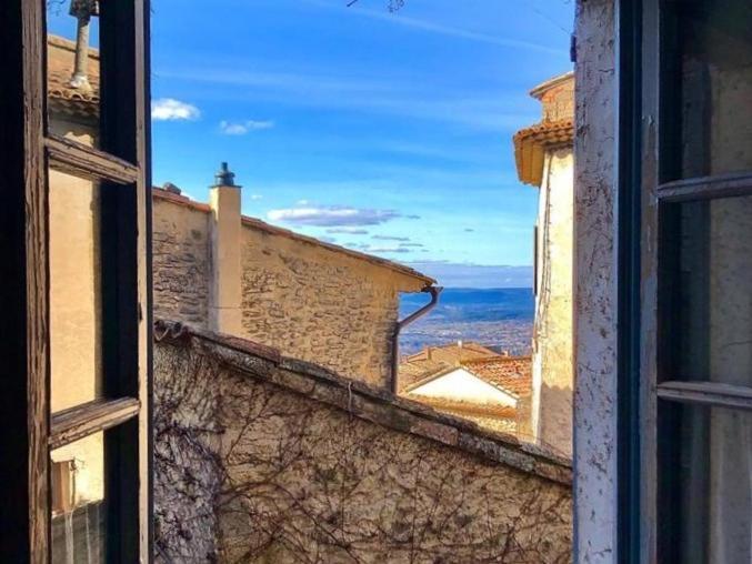 La Maison Pres De La Fontaine Saignon Exteriör bild